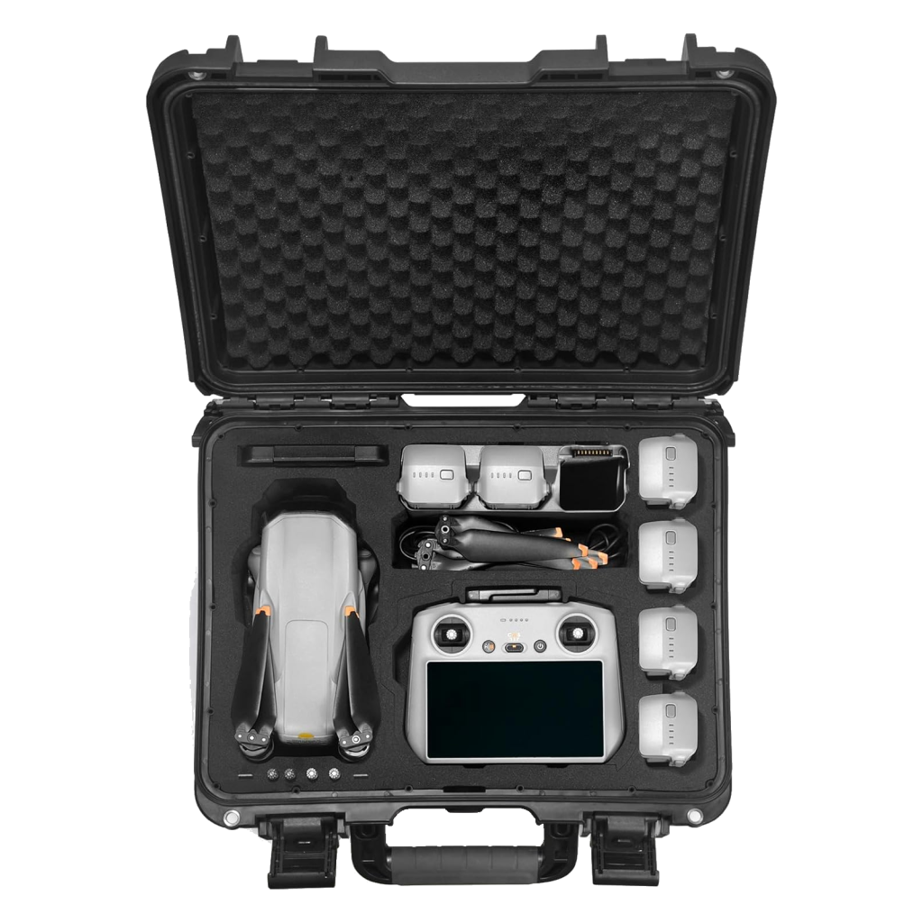 LEKUFEE – Maletín rígido e impermeable para DJI Air 3S