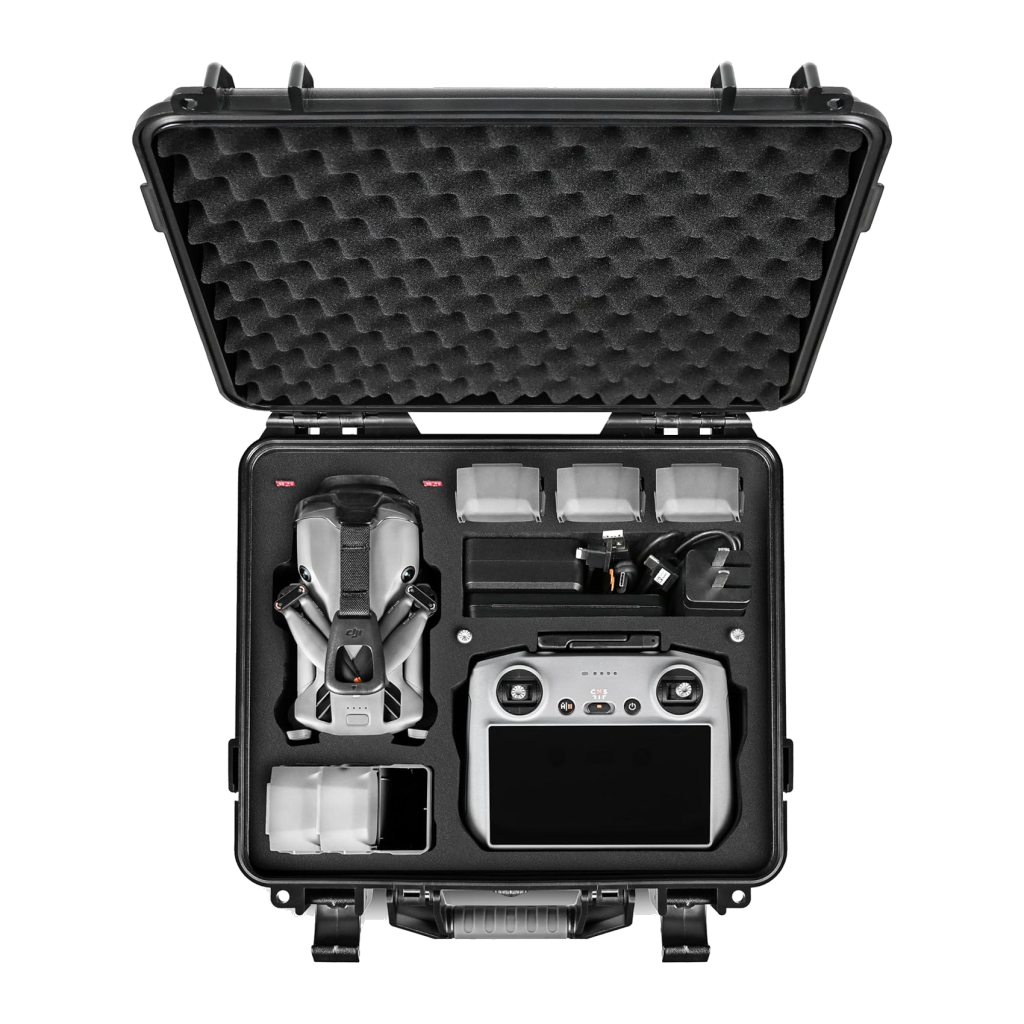 LEKUFEE – Maletín rígido e impermeable para DJI Mini 5 Pro